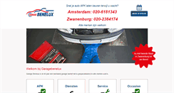 Desktop Screenshot of garagebenelux.nl